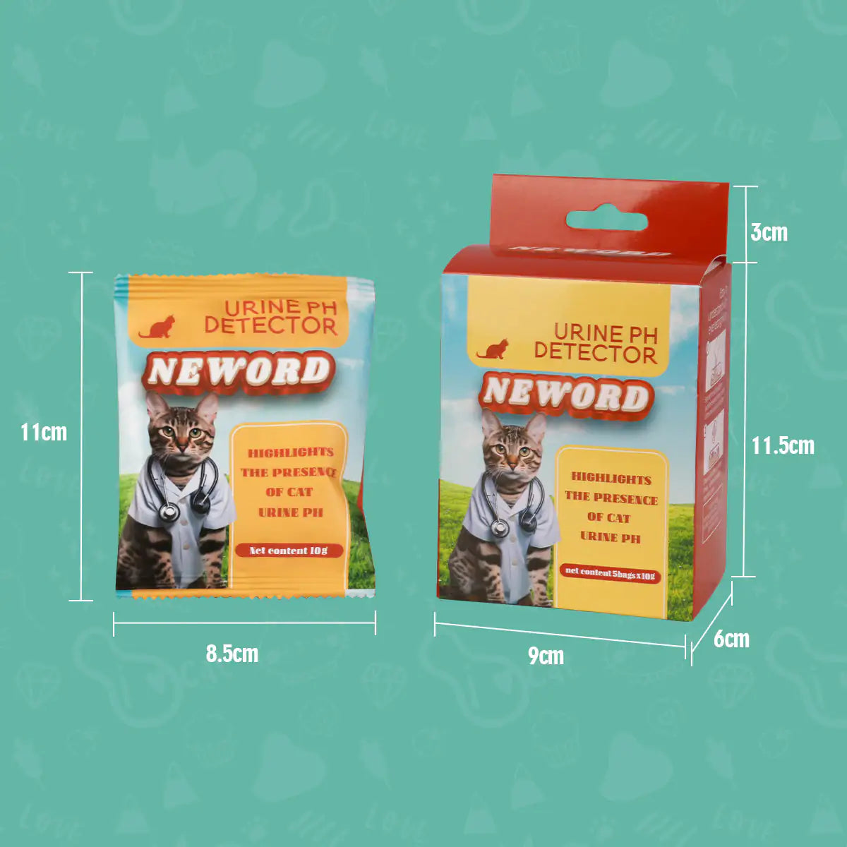 Colour-Changing Cat pH Litter Crystals